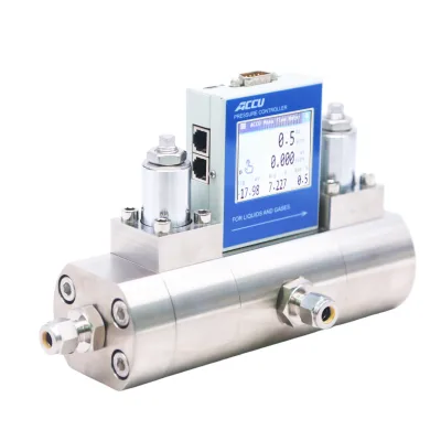 Customized Stainless Steel Differential Pressure Regulator Digital Valve Controller and Gauge Transmits Pressure