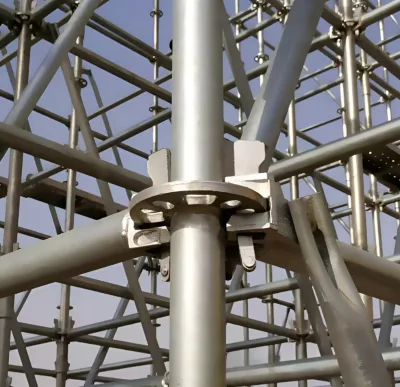 Multi-directional HDG Steel Ring-lock Scaffolding for Building Interior and Exterior Maintenance.