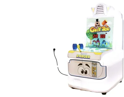 Hamster White Whack-a-mole Coin-operated Arcade Game Machine for Kids