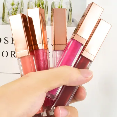 Business Toxic Free Halal Healthy Cute Lip Gloss Charms for Lipgloss Your logo Vegan Eco Friendly Plumping Lip Gloss