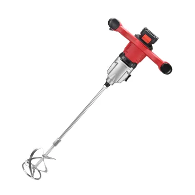 AEROPRO A708 New 20V Brushless Cordless Mixer Dual Speed 650RPM Paddle Mixer 80L for Mortar,Paint,Plaster,Putty,Powder,Concrete