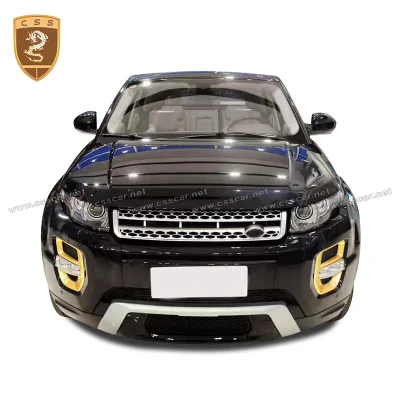 2012-2015 Carbon Fiber Front Bumper Air Intake Vents for Land Rover Range Rover Evoque
