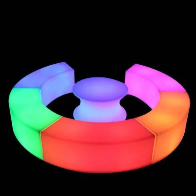Led Plastic Chair Party Furniture Led Led Bar Stool