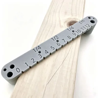 Woodworking Center Locator | Precision Line Drawing And Drilling Guide Tool for Wood Processing Measurement And Marking Device
