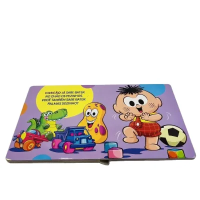 Custom Paper Cardboard Book Cover Baby Kids Story Books Printing for the Children