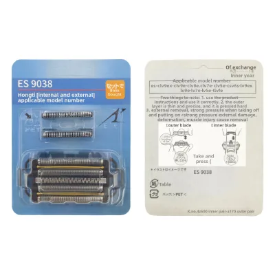 Reusable Compatible with Panasonic Shaver ES9038 Stainless Steel Blade Head for ES-LV90/LV50/LV72/LV52/SV6 Models