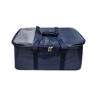 Wholesale 15L Large Capacity Food Storage 1680D Polyester Letter Customized Logo Zippered Portable Picnic Travel Lunch