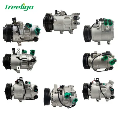 12v Auto Air Conditioning Compressor Part AC Car Compressor 12v for Toyota Honda Nissan Mazda Suzuki Hyundai Kia Chevrolet Ford