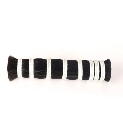 Horsehair Brush Making Raw Material Black White Brown Horsehair