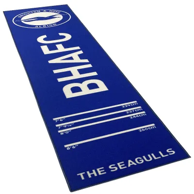 Dotcom Custom Printed Anti-slip Backing Durable Logo Customized Dart Mat
