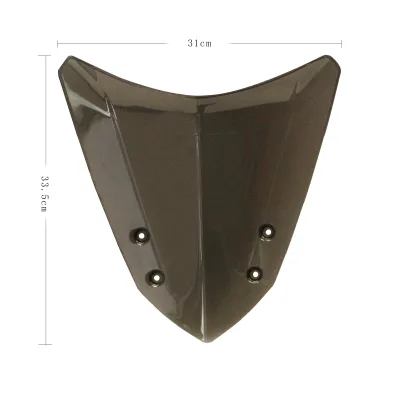 Motorcycle Body Parts PC Windshield Scooter Windscreens Front Shield for YAMAHA Aerox 155 YAMAHA NVX L155  Accessories