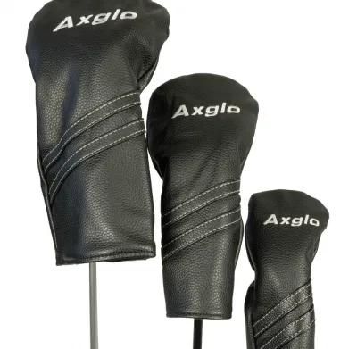 High Quality PU Leather Premium Golf Head Cover Custom Logo Golf Sport CluClub Head Cover OEM