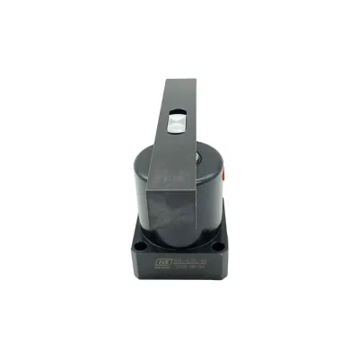 Taiwan Haoshou Double Acting Double Arms Hydraulic Swing Clamp for Checking Fixture HSL-63DL-90