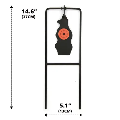 .177 Caliber Airgun Heavy Duty Spinner Plinking Shooting Targets for Shooting Competition