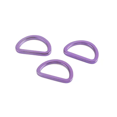 New Product Handbag Hardware 1inch Flat Wire Handbag D Ring Belt D Ring for Bag Making