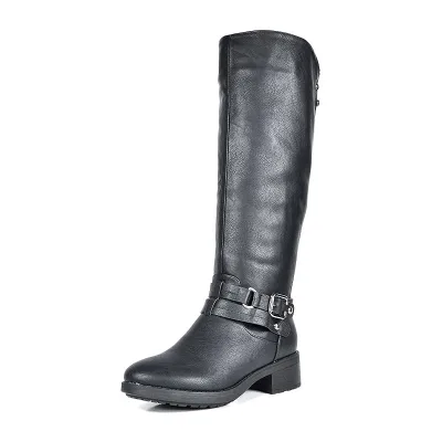 Platform Leather Boots Knee-high Over the Knee Boots Thigh High Ove Women Long Boots Knee-high