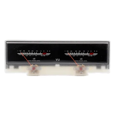 Mini DC Voltmeter with Dual Analog Audio Meter Display High Accuracy 1 Year Warranty