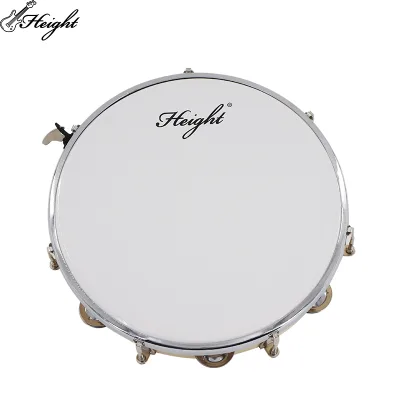10 Inch Tunable Hand Drum Small Percussion Musical Instrument Wooden Samba Accessory