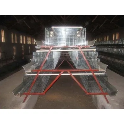 High Quality Galvanized Steel Chicken Laying Cage Hot Sale