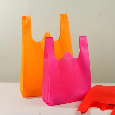 Custom logo Printing Reusable Shopping Tote Bags