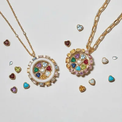 Diy Charm Locket Brass Photo Pendant Necklace Transparent Glass Wholesale Charm Locket Necklace