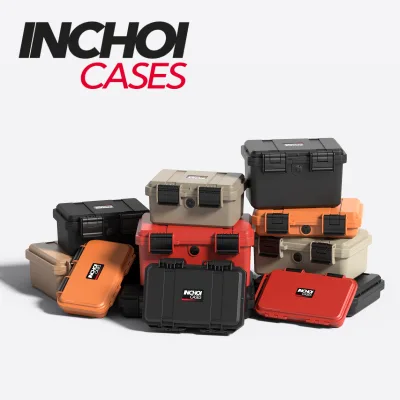 Custom Color Tool Boxes with Foam Wholesale Multi-size Small Plastic Travel Case Waterproof Equipment Tool Storage Carry Case