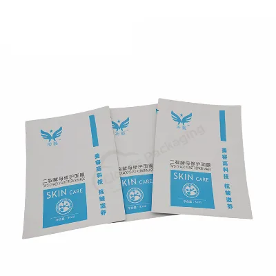 Custom 3-sided Mask Scrub Plastic Tear Notch Packaging Bag Foot Film Hand Film Pet Supplies Disposable Sealed Pet Products Bag