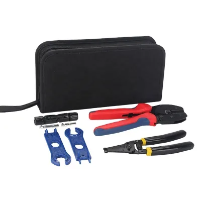 Solar PV Crimping Tool Kit for 2.5/4/6 square mm Cable  Crimping/Cutting/Stripping Tools