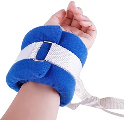 Control Quick Release Hand Hospital Medical Restraints Beds Limb Holders Personal Patient Roll Belt Medical Bed Restraint Straps