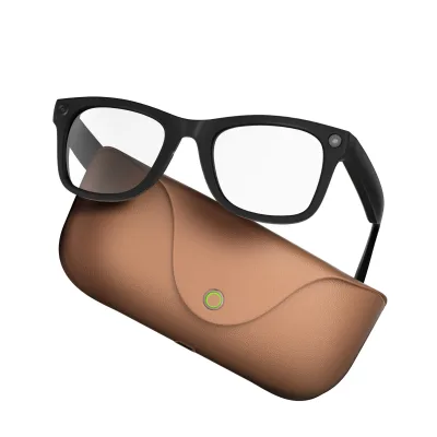 AI Smart Glasses M5 Real-Time Translation HD Camera Bluetooth Calling Music Recording Touch Button Control
