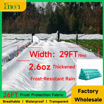 TNT Plant Cover 100% Polypropylene Breathable Waterproof Nonwoven Fabric 20gr 23gr Year-Round Protection for Frost Pests Harsh