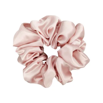 Wholesale 22 Momme 100% Pure Silk Hair Scrunchies with Width 5cm for Woman
