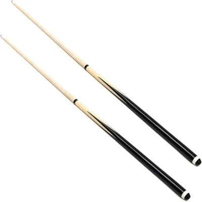 Billiard 1/2 Split Cues Maple Handmade Inlay Carom Pool Sticks