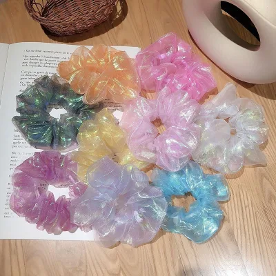 Fancy Day Wholesale Dreamy Girl Mesh Hairband Simple Cute Fairy Forest Tie Headwear Scrunchies