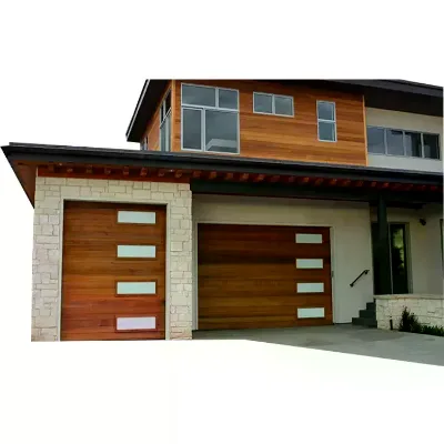 Aluminium Alloy or Color Steel Plate Aluminum Alloy Modern Rolling Pull Villa Garage Door
