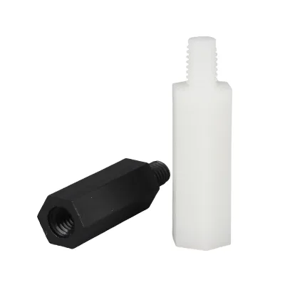 White Black Hex Nylon PCB Spacer Standoff