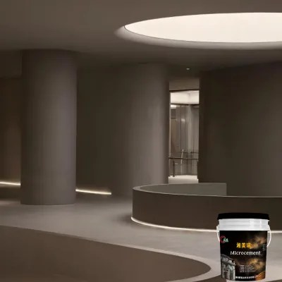 Micro Cement Price Waterproof and Stain Resistance Microconcrete Paint Microcement Floor
