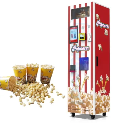 Vending Machine Automatic Popcorn Robot Pop Corn Street Snack Healthy Food Equipment