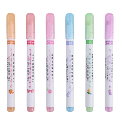 Customizable Hot Sale Highlighter Pen Roller Highlighter Pen OEM Customized Logo Style School
