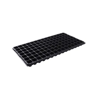 Biodegradable Plant Seedling Tray 72 Holes Plastic Seed Starter Plate