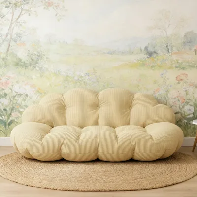 Waterproof Outdoor Garden Sofa Set / UV Resistant Oxford Fabric Bean Bag Lounger for Patio and Poo