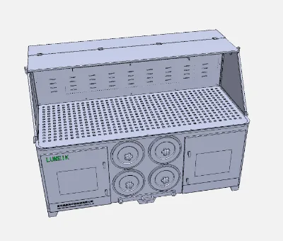 LUMEIKE -LMK-DM Mobile Dust Collecting Bench for Welding and Sanding