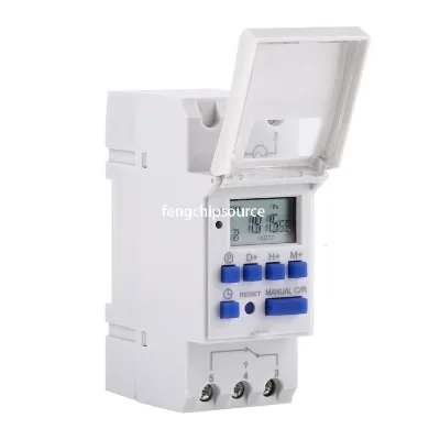 Small time switch AHC15A automatic microcomputer guide rail time controller street lamp advertising lamp timer