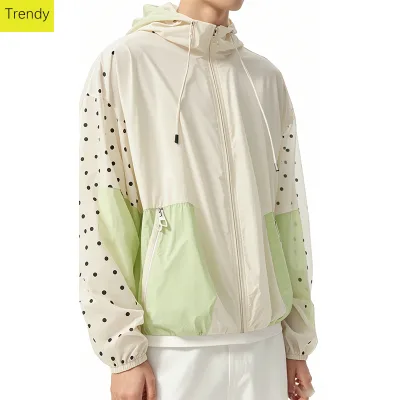 B2B Customization Selection, Mens Casual Hooded Jacket, Lightweight and Flexible, Personalized Zipper Pockets