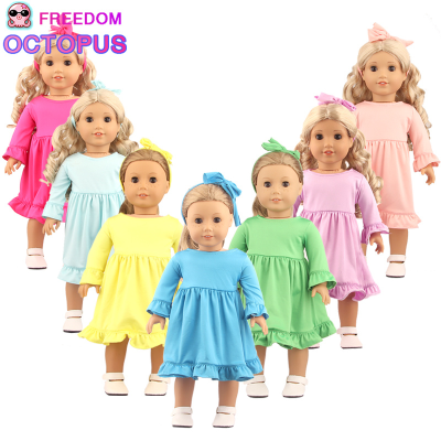 New Flower Girls Dresses Summer Dress Doll Clothes Dress Gift Clothes Display