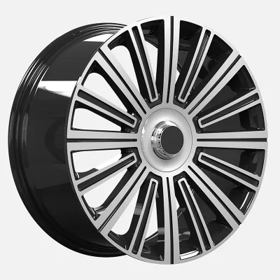 5*114.3/5*120 PCD Black Polished 1-pc Forged Wheel with Deep Lip for E90/C Class