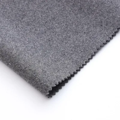 2025 Woven Fabric Woolen Polyester Wool Cashmere and Turquoise Thick Tecido Summer Melton for Coat