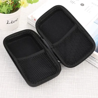 Portable EVA Storage Bag for Bluetooth Earphones 3C Digital Charger Mouse Power Bank Mobile Hard Drive for Organization Travel