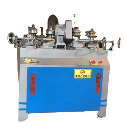 High-Speed Automatic Polishing Machine Multi-strip Bar Line Wooden Broom Hammer Rod Molding Motor Used