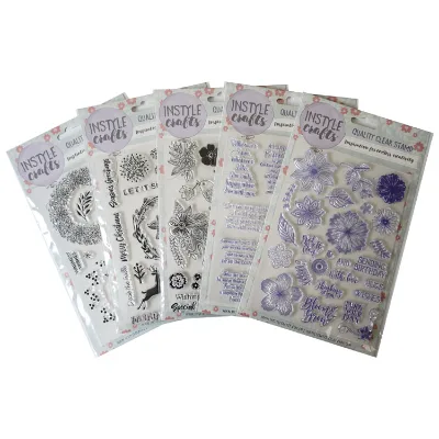 Planner Stamping Clear Silicone Stamps for Planner Decoration